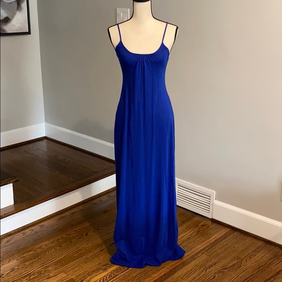 express blue maxi dress | Dresses | Express the sleeveless Worth Avenue